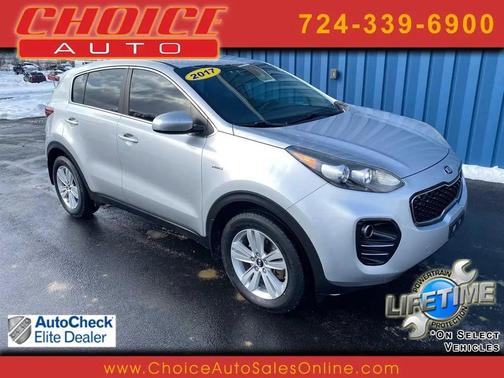 Sparkling Silver 2017 Kia Sportage LX