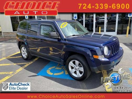 True Blue Pearlcoat 2016 Jeep Patriot Sport