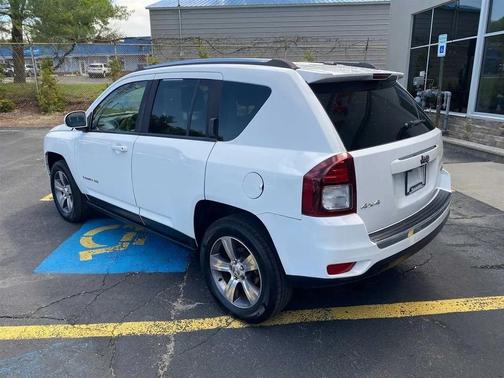 Bright White Clearcoat 2016 Jeep Compass High Altitude