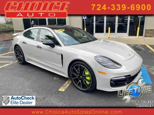 Chalk 2018 Porsche Panamera Turbo S E-Hybrid