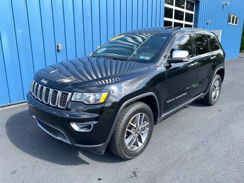 Diamond Black Crystal Pearlcoat 2021 Jeep Grand Cherokee Limited