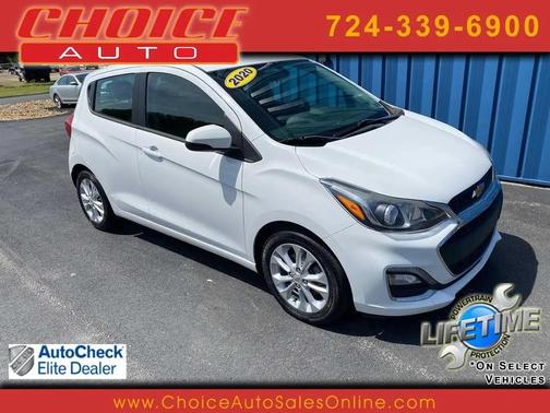Summit White 2020 Chevrolet Spark 1LT
