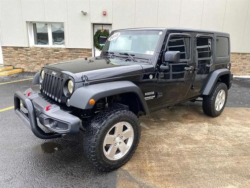 Black Clearcoat 2015 Jeep Wrangler Unlimited Sport
