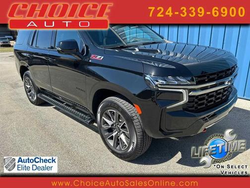 Black 2022 Chevrolet Tahoe Z71