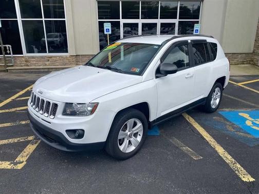 Bright White Clearcoat 2014 Jeep Compass Sport