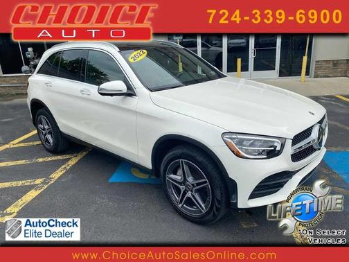 MANUFAKTUR Diamond White Metallic 2022 Mercedes-Benz GLC 300 4MATIC