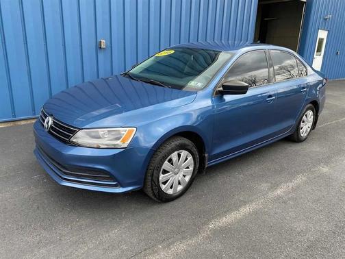 Silk Blue Metallic 2016 Volkswagen Jetta 1.4T S w/Technology