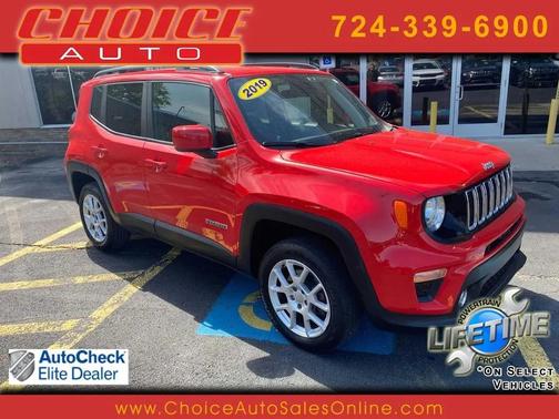 Colorado Red Clearcoat 2019 Jeep Renegade Latitude