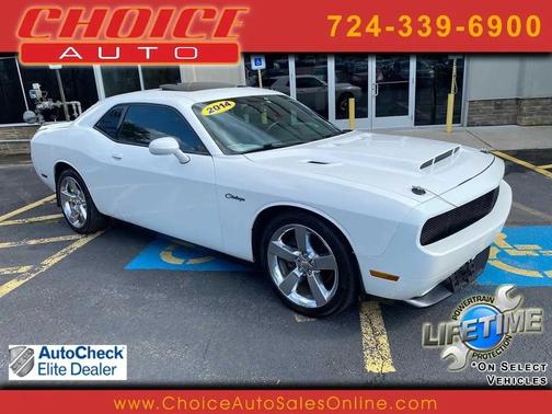 Bright White Clearcoat 2014 Dodge Challenger R/T