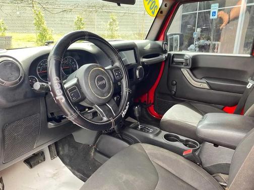 Firecracker Red Clearcoat 2016 Jeep Wrangler Unlimited Sport