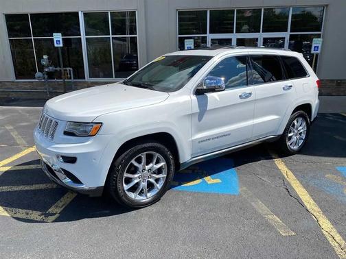 Bright White Clearcoat 2014 Jeep Grand Cherokee Summit