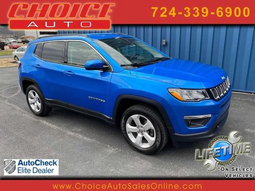Laser Blue Pearlcoat 2020 Jeep Compass Latitude
