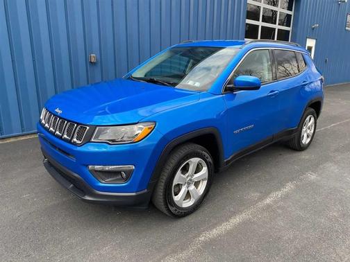Laser Blue Pearlcoat 2020 Jeep Compass Latitude