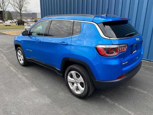 Laser Blue Pearlcoat 2020 Jeep Compass Latitude