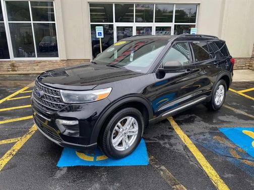 Agate Black Metallic 2020 Ford Explorer XLT AWD