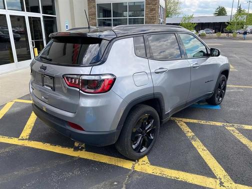 Billet Silver Metallic Clearcoat 2021 Jeep Compass Latitude
