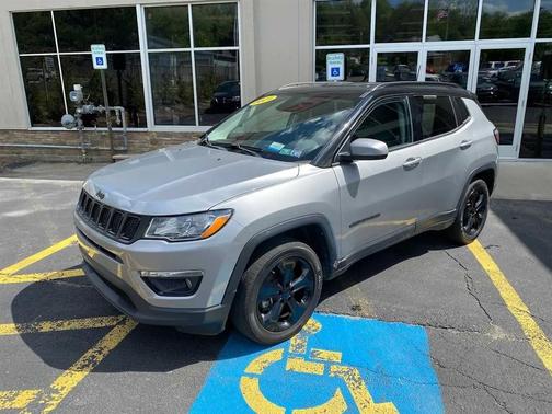 Billet Silver Metallic Clearcoat 2021 Jeep Compass Latitude