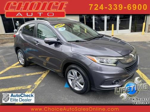 Modern Steel Metallic 2019 Honda HR-V EX