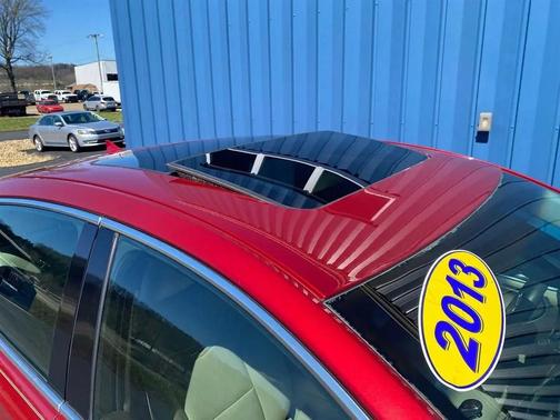 Crystal Red Tintcoat 2013 Cadillac XTS Luxury