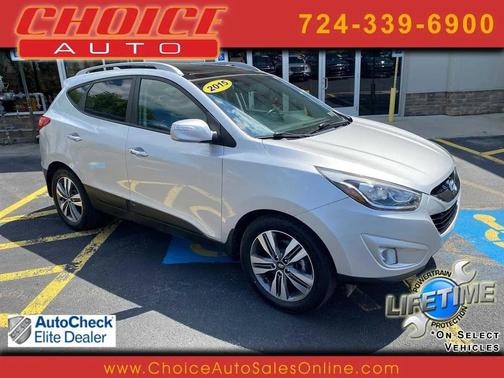 Diamond Silver Metallic 2015 Hyundai TUCSON Limited