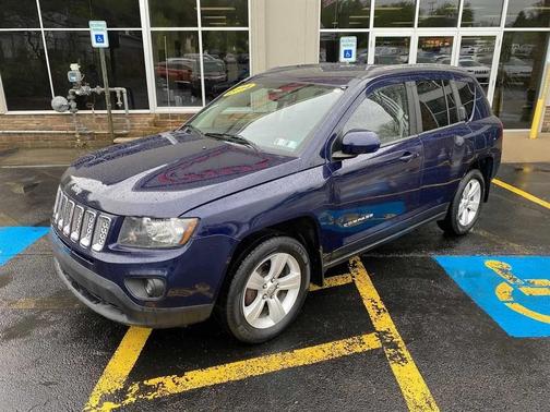 True Blue Pearlcoat 2014 Jeep Compass Latitude