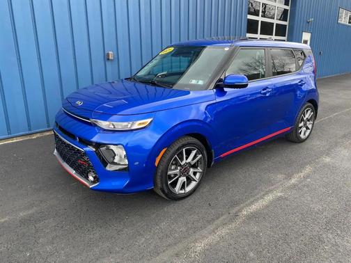Neptune Blue 2021 Kia Soul GT-Line