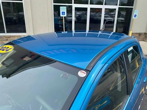 Sapphire Blue Metallic 2024 Mitsubishi Mirage ES 4D Hatchback