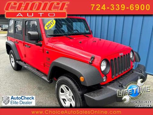 2017 Jeep Wrangler Unlimited Sport