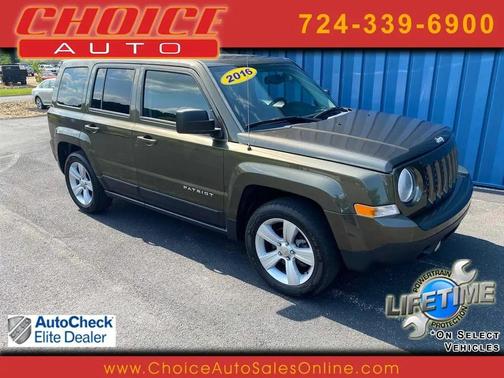 Eco Green Pearlcoat 2016 Jeep Patriot Latitude