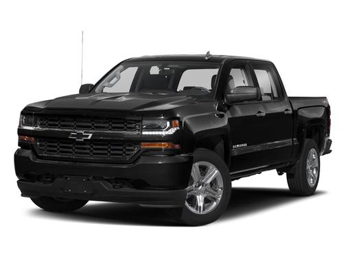 Black 2018 Chevrolet Silverado 1500 Custom