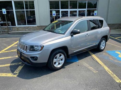 Billet Silver Metallic Clearcoat 2017 Jeep Compass Sport