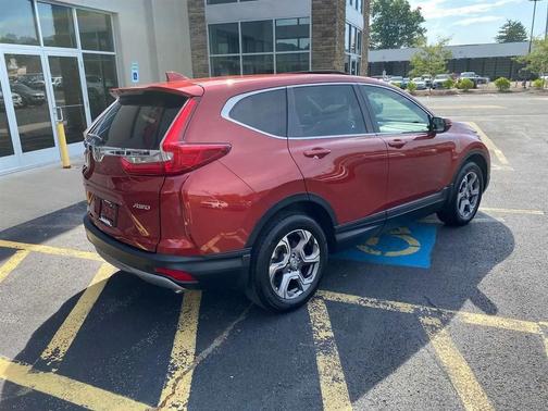 Molten Lava Pearl 2018 Honda CR-V EX