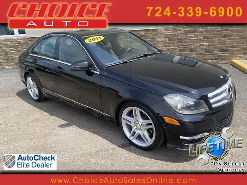 Black 2013 Mercedes-Benz C-Class C 300 4MATIC Sport