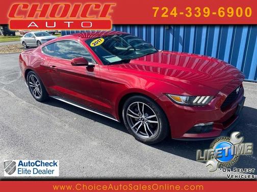 Ruby Red Metallic Tinted Clearcoat 2017 Ford Mustang EcoBoost Premium