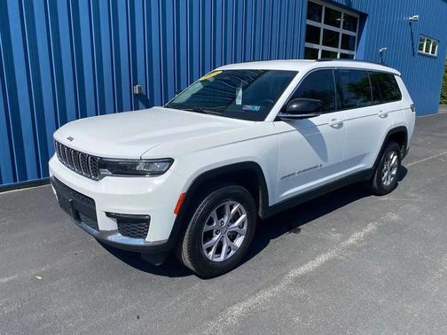 Bright White Clearcoat 2021 Jeep Grand Cherokee Limited