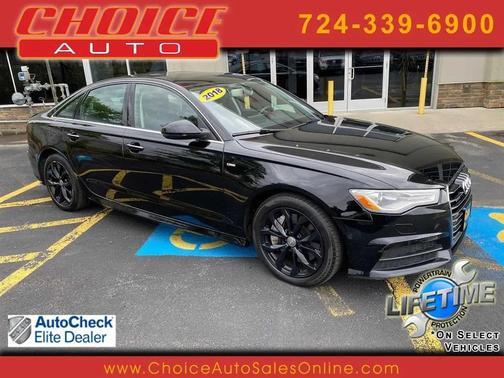Gray 2018 Audi A6 2.0T Premium