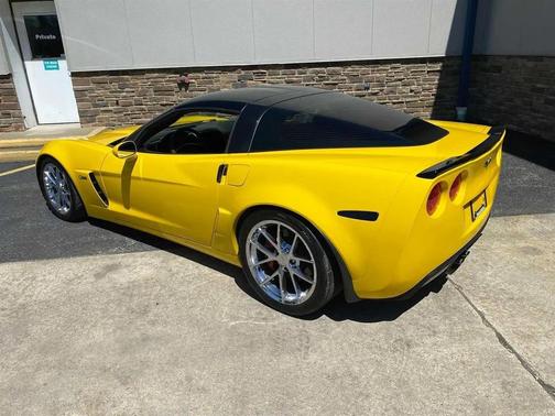 Velocity Yellow Tintcoat 2007 Chevrolet Corvette Z06