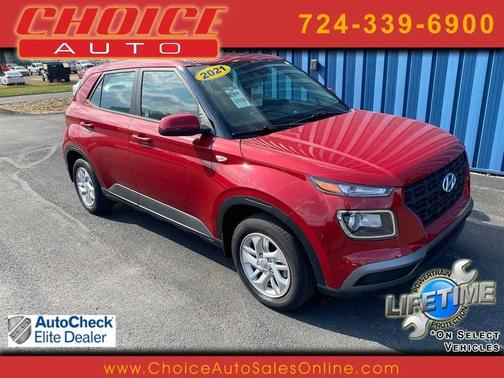Scarlet Red Pearl 2021 Hyundai VENUE SE