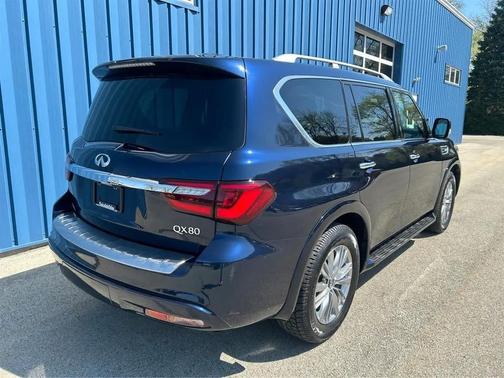Hermosa Blue 2019 INFINITI QX80 Luxe