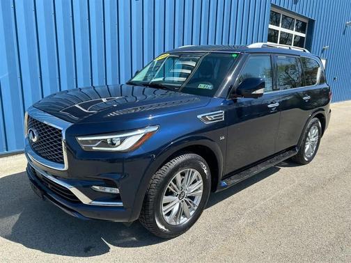 Hermosa Blue 2019 INFINITI QX80 Luxe