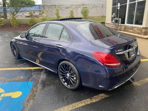 Lunar Blue Metallic 2016 Mercedes-Benz C-Class C 450 AMG 4MATIC