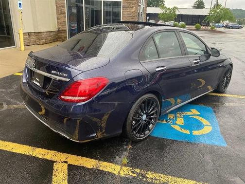 Lunar Blue Metallic 2016 Mercedes-Benz C-Class C 450 AMG 4MATIC