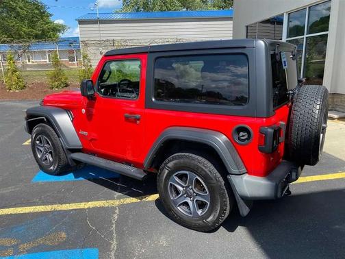 Firecracker Red Clearcoat 2019 Jeep Wrangler Sport S