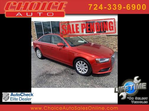 Orange 2013 Audi A4 2.0T Premium quattro