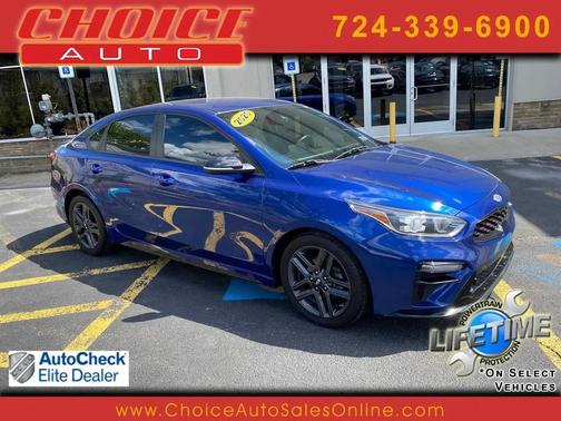 Deep Sea Blue 2020 Kia Forte GT-Line