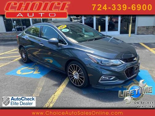 Graphite Metallic 2017 Chevrolet Cruze Premier