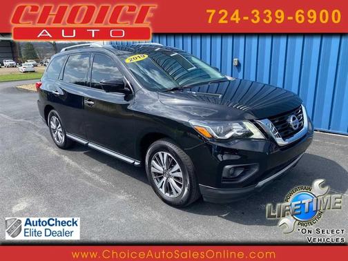 Magnetic Black Pearl 2019 Nissan Pathfinder SL 4WD