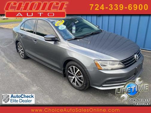 Platinum Gray Metallic 2017 Volkswagen Jetta 1.4T SE