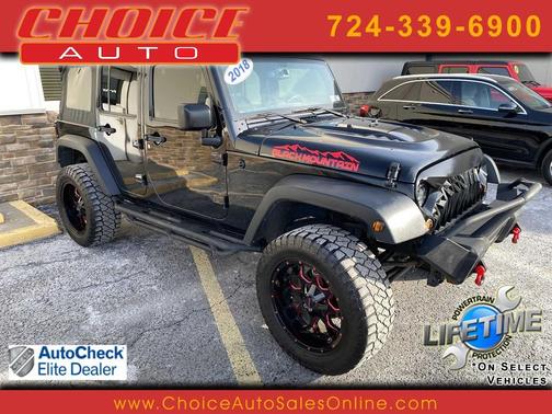 2018 Jeep Wrangler JK Unlimited Sport