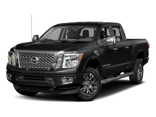 Magnetic Black 2018 Nissan Titan XD Platinum Reserve